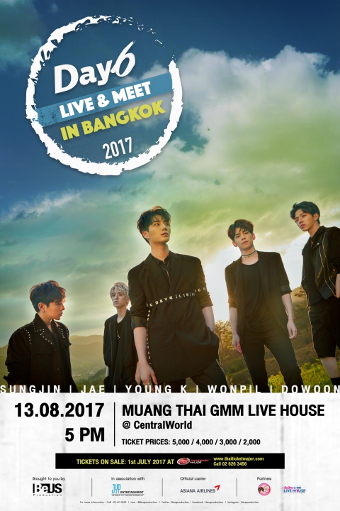 DAY6 LIVE & MEET IN BANGKOK 2017