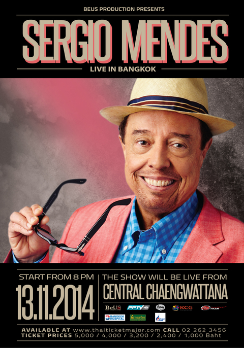 Sergio Mendes Live In Bangkok 2014