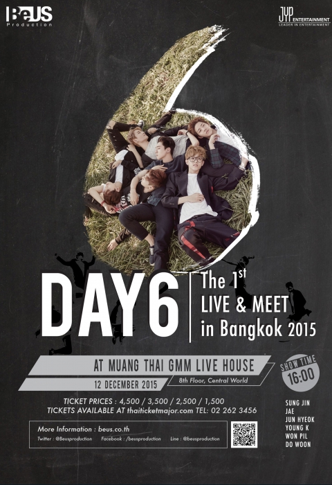DAY6 The 1st Live & Meet in Bangkok 2015
