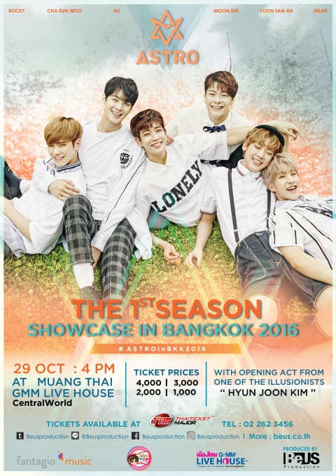 ASTRO THE 1st SEASON Showcase in BANGKOK 2016